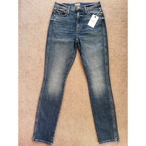 Mother Jeans The Double Swooner Hover Love Bombs Womens Size 25 NWT